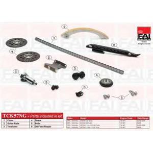 комплект ангренажна верига FAI AutoParts TCK57NG 