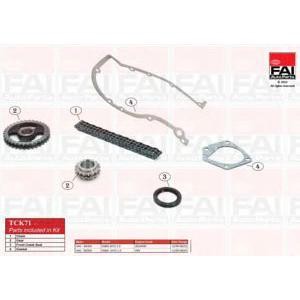комплект ангренажна верига FAI AutoParts TCK71 