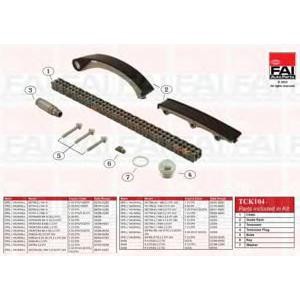 комплект ангренажна верига FAI AutoParts TCK104