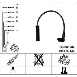 кабели за свещи - комплект запалителни кабели NGK 4053 
