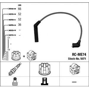 кабели за свещи - комплект запалителни кабели NGK 5071 