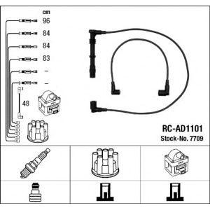 кабели за свещи - комплект запалителни кабели NGK 7709