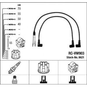 кабели за свещи - комплект запалителни кабели NGK 8621 