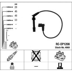 кабели за свещи - комплект запалителни кабели NGK 4069 