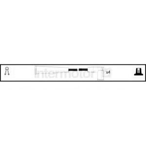 кабели за свещи - комплект запалителни кабели STANDARD 76188
