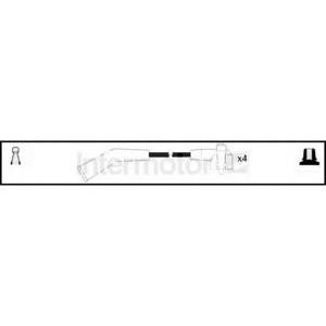 кабели за свещи - комплект запалителни кабели STANDARD 83725 