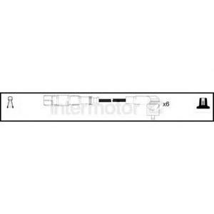 кабели за свещи - комплект запалителни кабели STANDARD 76208