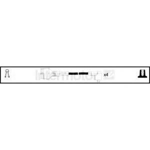 кабели за свещи - комплект запалителни кабели STANDARD 73542