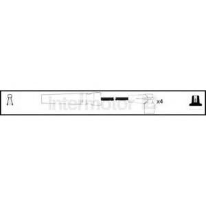 кабели за свещи - комплект запалителни кабели STANDARD 73683
