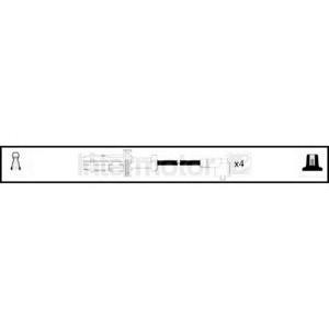 кабели за свещи - комплект запалителни кабели STANDARD 73425