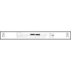 кабели за свещи - комплект запалителни кабели STANDARD 73803 