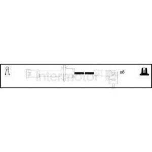 кабели за свещи - комплект запалителни кабели STANDARD 73744 