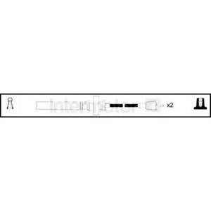 кабели за свещи - комплект запалителни кабели STANDARD 73992 