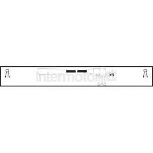 кабели за свещи - комплект запалителни кабели STANDARD 76002