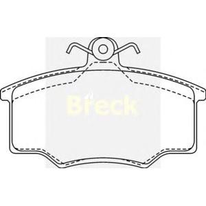 накладки BRECK 20574 10 701 00