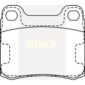 накладки BRECK 20687 10 704 00