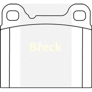 накладки BRECK 20755 00 704 00