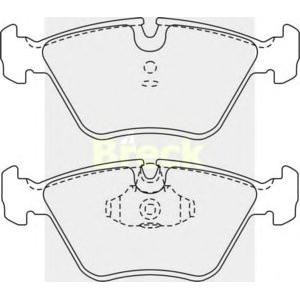 накладки BRECK 21677 00 701 00 