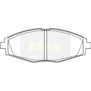 накладки BRECK 23241 00 702 00 