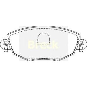 накладки BRECK 23279 00 701 10 