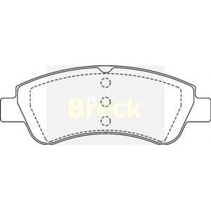 накладки BRECK 23599 00 701 00