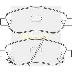 накладки BRECK 23768 00 701 10
