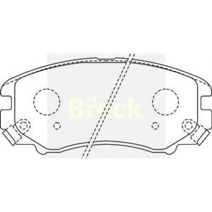 накладки BRECK 23891 00 701 10