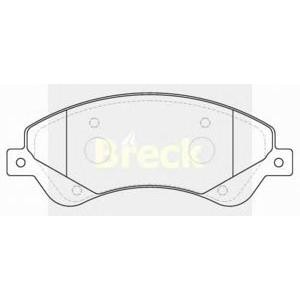 накладки BRECK 24485 00 703 10