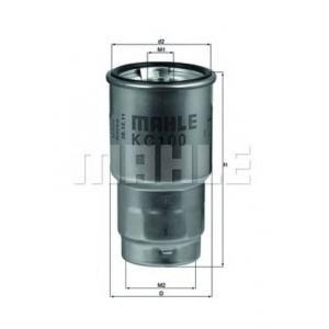 горивен филтър MAHLE ORIGINAL KC 100D 