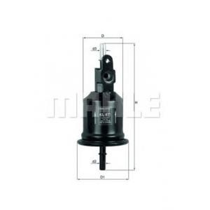 горивен филтър MAHLE ORIGINAL KL 471 
