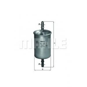 горивен филтър MAHLE ORIGINAL KL 555 