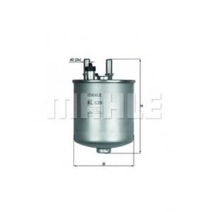 горивен филтър MAHLE ORIGINAL KL 639D 