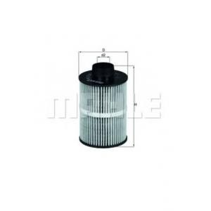 горивен филтър MAHLE ORIGINAL KX 208D