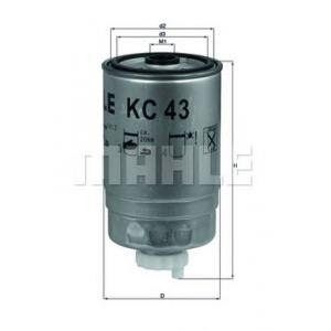 горивен филтър MAHLE ORIGINAL KC 43 
