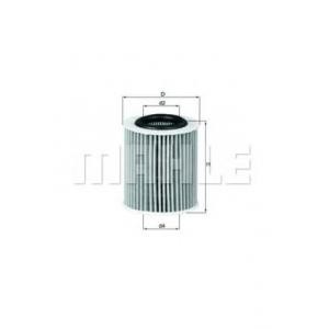 маслен филтър MAHLE ORIGINAL OX 386D 