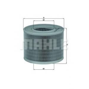 въздушен филтър MAHLE ORIGINAL LX 986