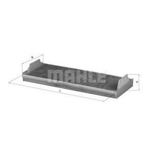 филтър купе MAHLE ORIGINAL LAK 154