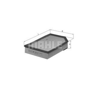въздушен филтър MAHLE ORIGINAL LX 868
