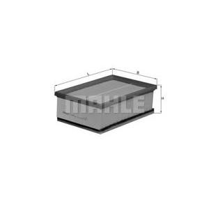 въздушен филтър MAHLE ORIGINAL LX 1045 