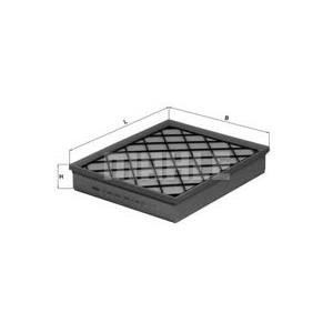 въздушен филтър MAHLE ORIGINAL LX 2641 