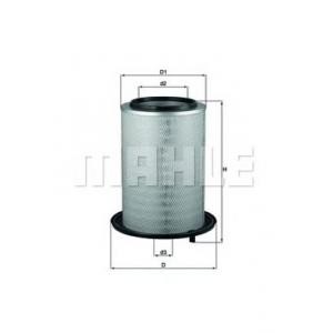 въздушен филтър MAHLE ORIGINAL LX 450 