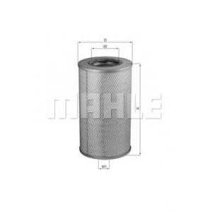 въздушен филтър MAHLE ORIGINAL LX 655 