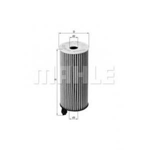 маслен филтър MAHLE ORIGINAL OX 404D 