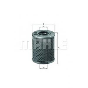 маслен филтър MAHLE ORIGINAL OX 68D