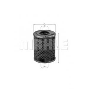 маслен филтър MAHLE ORIGINAL OX 187D