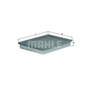 въздушен филтър MAHLE ORIGINAL LX 1662 