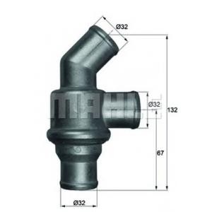 термостат MAHLE ORIGINAL TH 16 80 