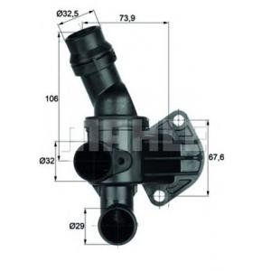 термостат MAHLE ORIGINAL TI 6 87
