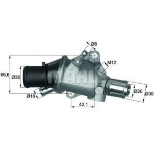термостат MAHLE ORIGINAL TI 89 83