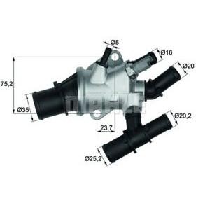 термостат MAHLE ORIGINAL TI 155 88 